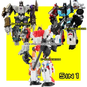 Kinderspielzeug Transformatoren G1 5in1 Bruticus Defensor Autobot IDW Geschenk - Bild 1 von 12