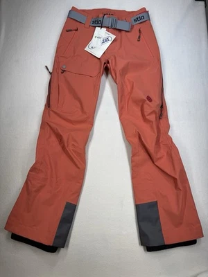 Stio Womens Environ Ski Waterproof Snow Pants Smokey Salmon Large NWT $419 MSRP - Image 1 of 4