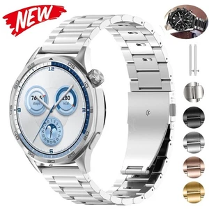 For Amazfit Bip 5 Pro U S GTR GTS 2 3 4 Mini Stainless Steel Metal Strap Band - Picture 1 of 46