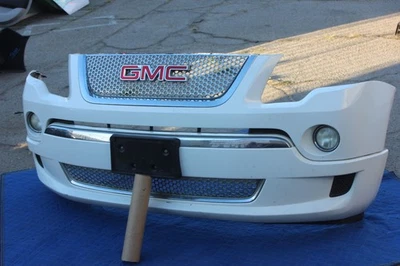 11-12 GMC ACADIA DENALI ПЕРЕДНИЙ БАМПЕР РЕШЕТКА ОТДЕЛКА БАЛДАХИН КРОМКА ПОДЛИННЫЙ OEM OE БЕЛЫЙ - Изображение 1 из 4