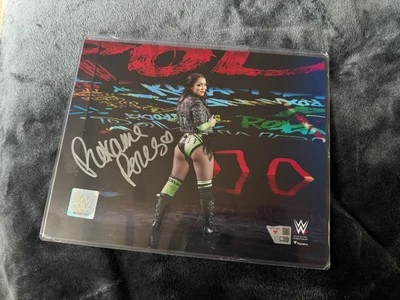 Firmado Roxanne Pérez WWE Auténtico 8" x 10" Certificado de Autenticidad 🍑 Foto 1 de 3