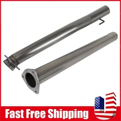 4" Diesel Turbo Exhaust Pipe For 2011-2017 Ford F250 F350 F450 Super Duty 6.7L - Image 1 of 4