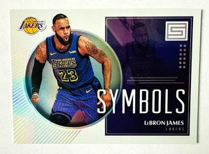 Tarjeta insertada 2018-19 Panini Status LeBron James Symbols ¡Estrella de los Lakers! - Imagen 1 de 3