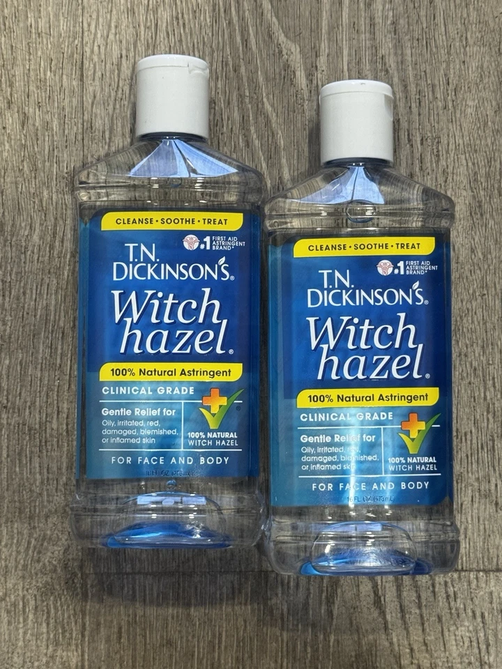 2 упаковки!! T.N. Dickinson's 662828 Witch Hazel натуральный вяжущий 16 унций - Изображение 1 из 1