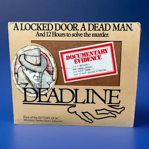 Deadline - Infocom Mystery Series - Apple II (1982) - Completo al 100% - Foto 1 di 12