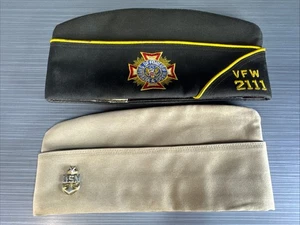 VTG Veterans of Foreign Wars USN Vintage VFW 2111 California Garrison Hat Cap 7 - Picture 1 of 8
