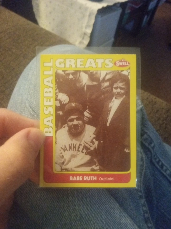 1991 Swell Baseball Greats - Babe Ruth #124 - Image 1 of 3
