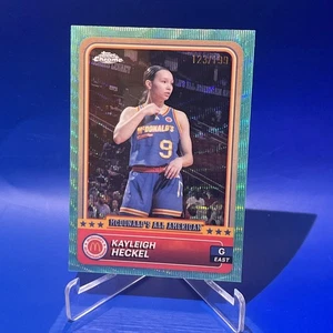 Kayleigh Heckel 2024 Topps Chrome McDonald's AA Aqua Wave Refractor 123/199 - Picture 1 of 2