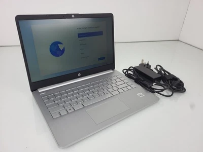 HP 14S-DQ1XXX 14 in Laptop i3-1005G1 1.20 GHz 8GB 128 GB SSD Windows 11 Pro - Image 1 of 4