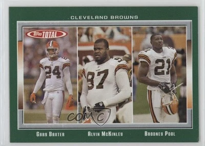 2006 Topps Total Gary Baxter Alvin McKinley Brodney Pool #391 - Image 1 of 2
