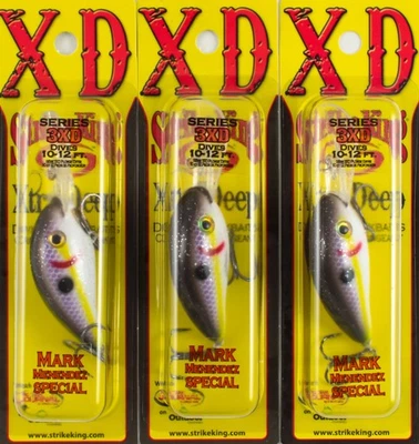 (LOTE DE 3) STRIKE KING SERIE MODELO PRO 3XD 7/16OZ HC3XD-MM3 SXY ROCK STAR B8223 Foto 1 de 3