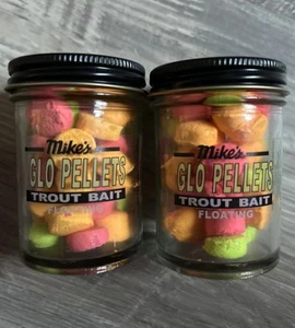 Neu! Atlas Mike's Floating Glo Pellets Forellenköder / verschiedene Farben 8030 Leuchtgläser - Bild 1 von 1