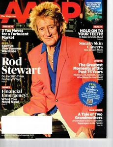 AARP MAGAZINE JUNE / JULY 2025 ISSUE FEATURING ROD STEWART & MORE - Imagen 1 de 1