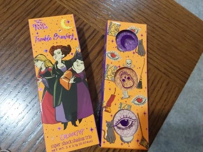 Colourpop x Hocus Pocus TROUBLE BREWING SUPER SHOCK SHADOW TRIO ¡NUEVO EN CAJA! Foto 1 de 3