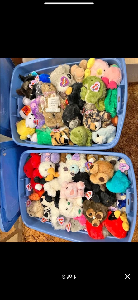 LOT of 7 Puffkins **ALL WITH TAGS** Random Lot Of 7 Picked - Image 1 of 1