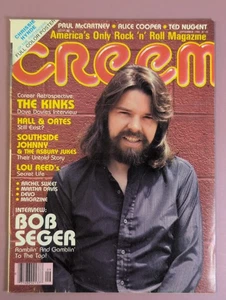 Creem Magazine September 1980 - Bob Seger, Kinks, McCartney, Alice Cooper - Foto 1 di 3