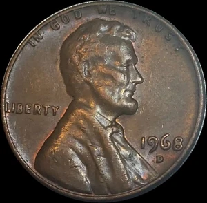 1968, Lincoln Cent D - Picture 1 of 2