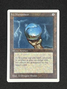 MTG ICY MANIPULATOR Unlimited Edition Regular MT+ Uncommon Magic The Gathering - Picture 1 of 10