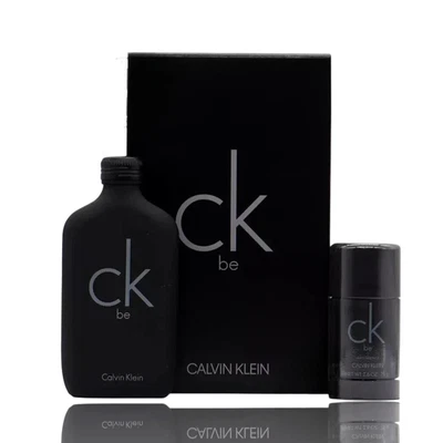 CK Be by Calvin Klein para Unisex Juego de Regalo de 2 Piezas 6.7oz EDT Spray / 2.6oz Desodorante Foto 1 de 2