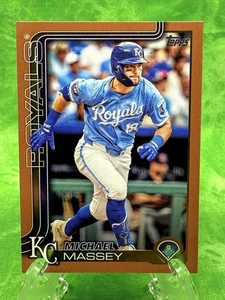 Michael Massey - Oro /2025 - 2025 Topps Serie 2 #481 Kansas City Royals - Imagen 1 de 11