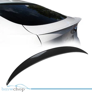 ITEM IN AU Carbon Fiber Fit For BMW E71 X6 P Type Rear Trunk Boot Spoiler - Picture 1 of 1