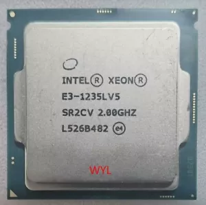 Intel Xeon E3-1235L V5 2GHz SR2CV 8MB 4 core 4 thread CPU processor LGA 1151 - Picture 1 of 6