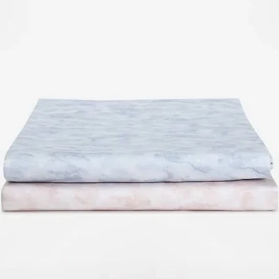 Sferra Caro пыльный синий король плоский лист абстрактный египетский сатин печать Италии новый - Изображение 1 из 4