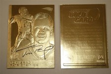 TOM BRADY 2005 AUTOGRAPHED MERRICK MINT 23KT GOLD CARD! 5X SUPER BOWL CHAMPION!