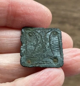 MEDIEVAL. SIGLO 14. MONTAJE BRONCE. DATAS DE LOS AÑOS 1300. - Imagen 1 de 2