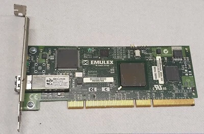 PCI-X 133 Emulex Netzwerkkarte Glasfaser Fiberglas Adapter 2GB HP 313045-002 - Bild 1 von 3