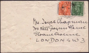 1943 WW2 COVER WITH CZECHOSLOVAKIA FIELD POST OFFICE CSPP CANCELLATION TO LONDON - Picture 1 of 3
