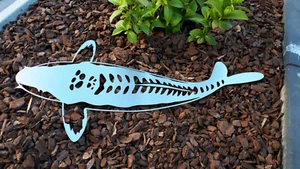 Koi Deko Shusui 700 mm aus Edelstahl geschliffen - gelasert - Bild 1 von 10