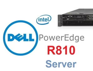 Dell R810 Server 2 x INTEL XEON 8-CORE Processor, 128 GB RAM 2x 600GB SAS HDD - Picture 1 of 2