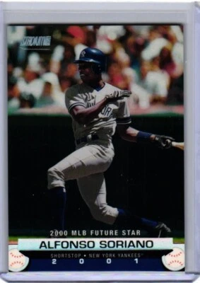 2000 Topps Stadium Club Alfonso Soriano Rookie #182 - Image 1 of 4