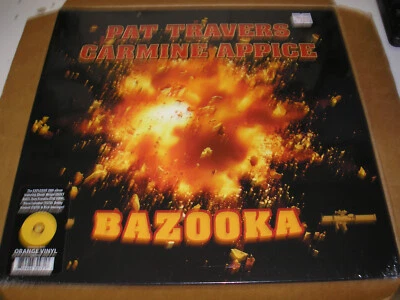 Pat Travers & Carmine Appice - Bazooka LP new sealed Purple Pyramid orange vinyl - Image 1 of 2