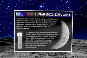 Lunar Soil Simulant as used by NASA - Picture 1 of 4