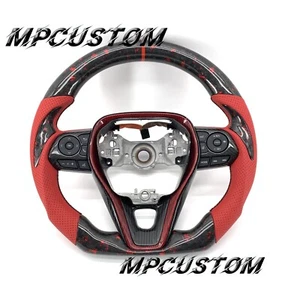 Carbon Fiber Steering Wheel fit For Corolla Hatchback RAV4 without US Version - Picture 1 of 8