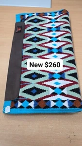 western diamond show saddle pad 34"x36" woolen pad felt underlay - Picture 1 of 1