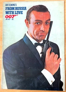 007 From Russia with Love 1963 Movie Program Japan James Bond Sean Connery - Picture 1 of 12