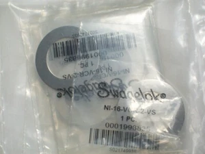 10- Swagelok 1" Nickel VCR Unplated Gaskets Non-Retained Style, NI-16-VCR-2-VS - Picture 1 of 4