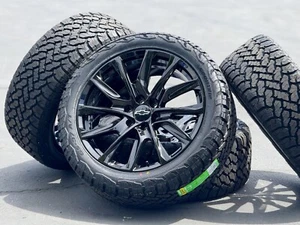 22" Wheels Rims Tires for Chevy Silverado 1500 Tahoe Suburban OEM Specs 2025 - Picture 1 of 7