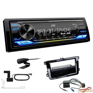 JVC Digital Autoradio Bluetooth DAB für Volkswagen VW T5 Transporter ohne Canbus - Bild 1 von 6