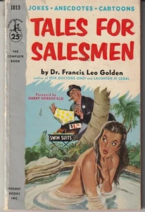 Pocket Books #1013 - 1954 - Tales For Salesmen by Dr. Francis Leo Golden - Bild 1 von 4