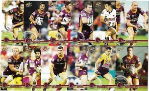 Juego de equipo NRL Champions Brisbane BRONCOS 2009 - Imagen 1 de 1