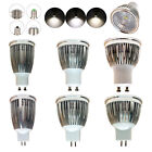 Dimmable 6W 9W 12W LED COB Spotlight Bulb GU10 MR16 E27 B22 220V 12V 24V Lamp RH
