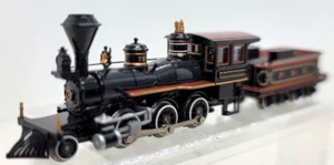 N ATLAS 41605 Pennsylvania RR 2-6-0 Mogul #732 & Tender (Tested) Rapido cplrs #1 - Picture 1 of 11