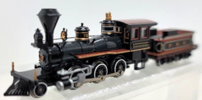 N ATLAS 41605 Pennsylvania RR 2-6-0 Mogul #732 & Tender (Tested) Rapido cplrs #1 - Image 1 of 4