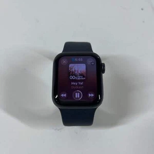 GPS Only Apple Watch SE 1st Gen 40MM Space Gray Black Sport Band MKQ13LL/A - Zdjęcie 1 z 5