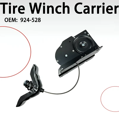 Spare Tire Hoist Tire Winch Carrier For Ford 1999-2007 F-250 F-350 F-450 F-550 - Imagem 1 de 4