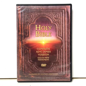 Holy Bible 2 DVD Box Set Complete King James Version Old And New Testament - Picture 1 of 4